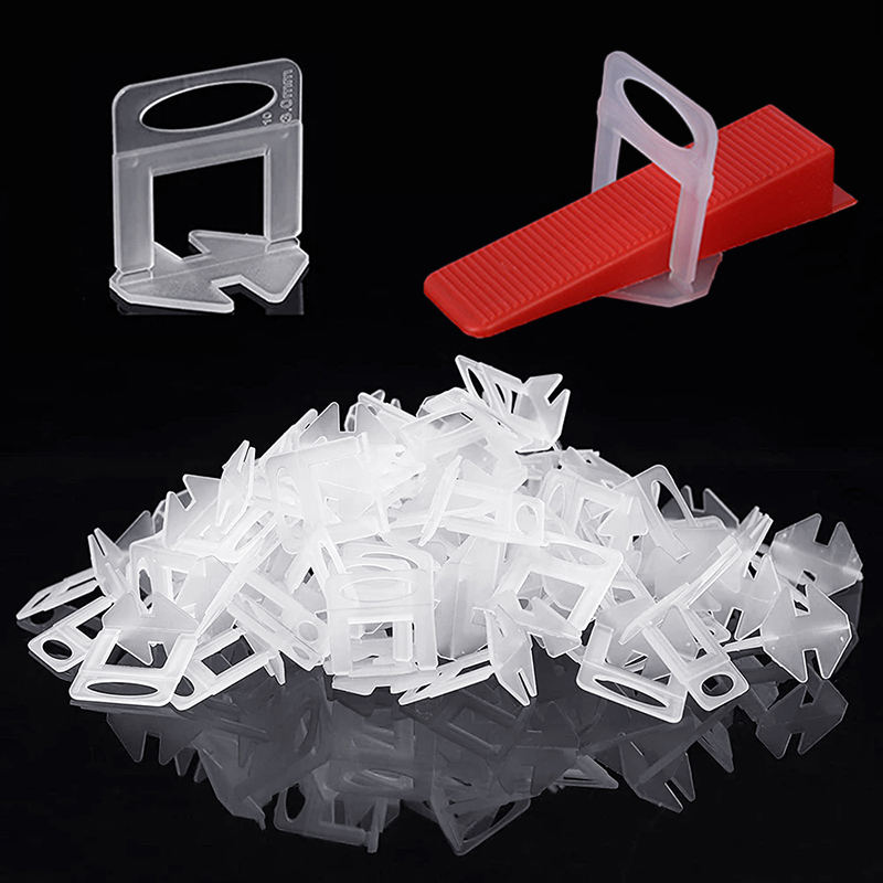 Tile Leveling Clip - 100PCS Ceramic Tile Leveling System Clips