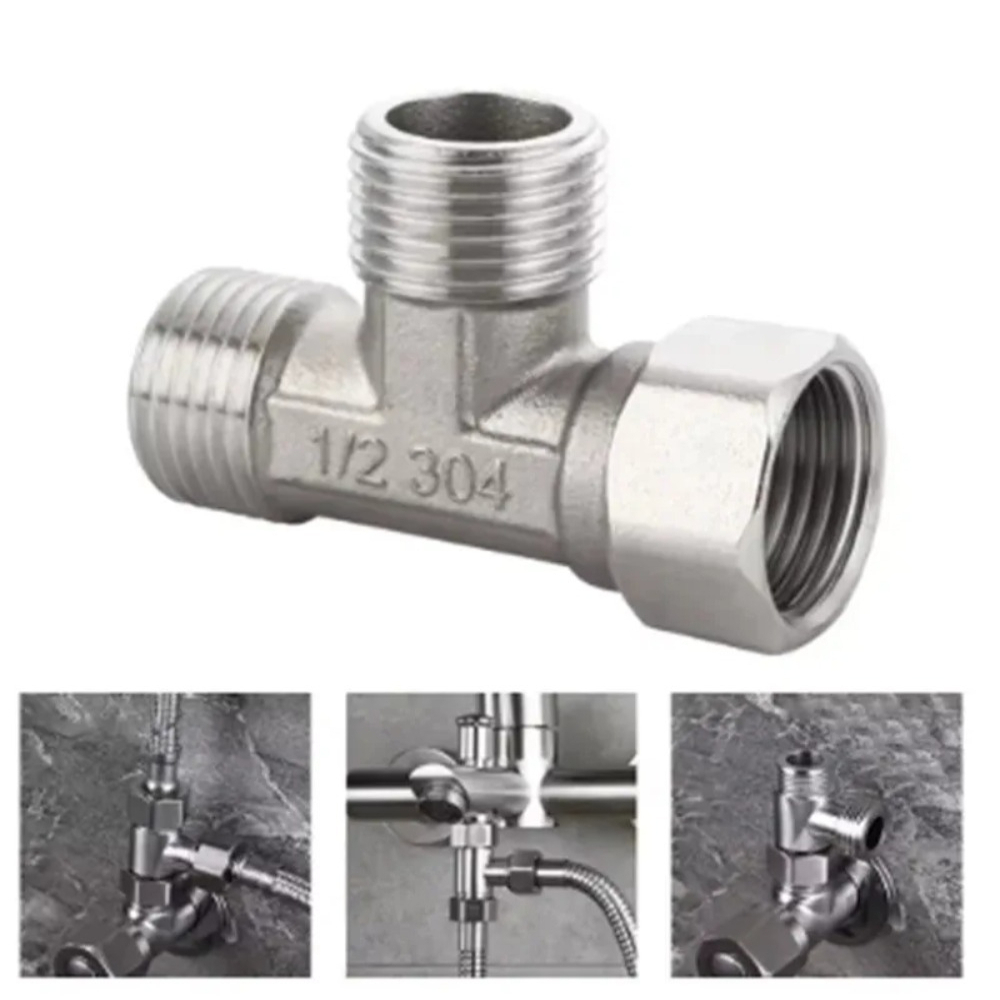 G1/2 Stainless Steel T Adapter - Toilet Flush Valve review and price