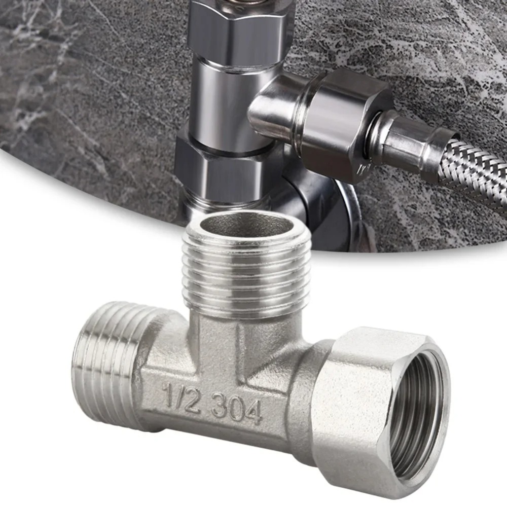 G1/2 Stainless Steel T Adapter - Toilet Flush Valve review and price