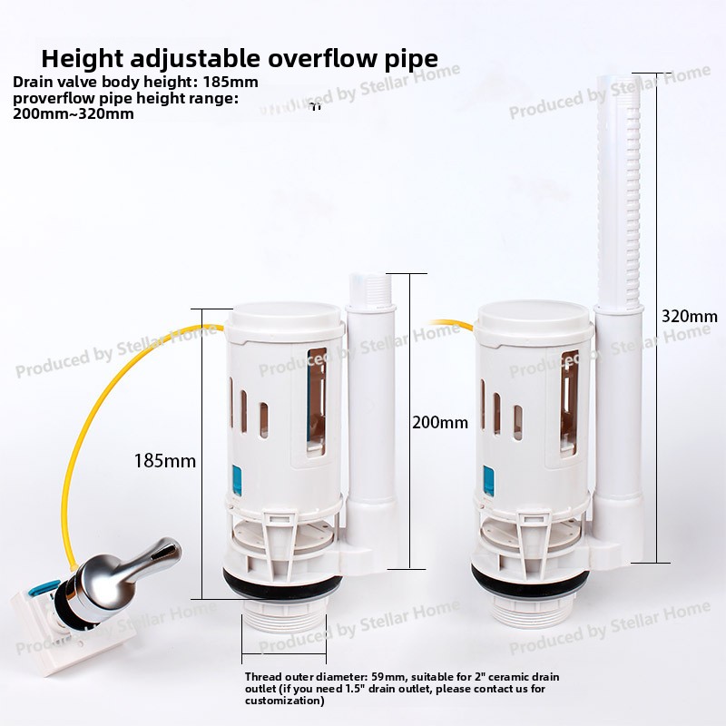 Front Wrench Type Wire Control - Toilet Flush Valve review and price