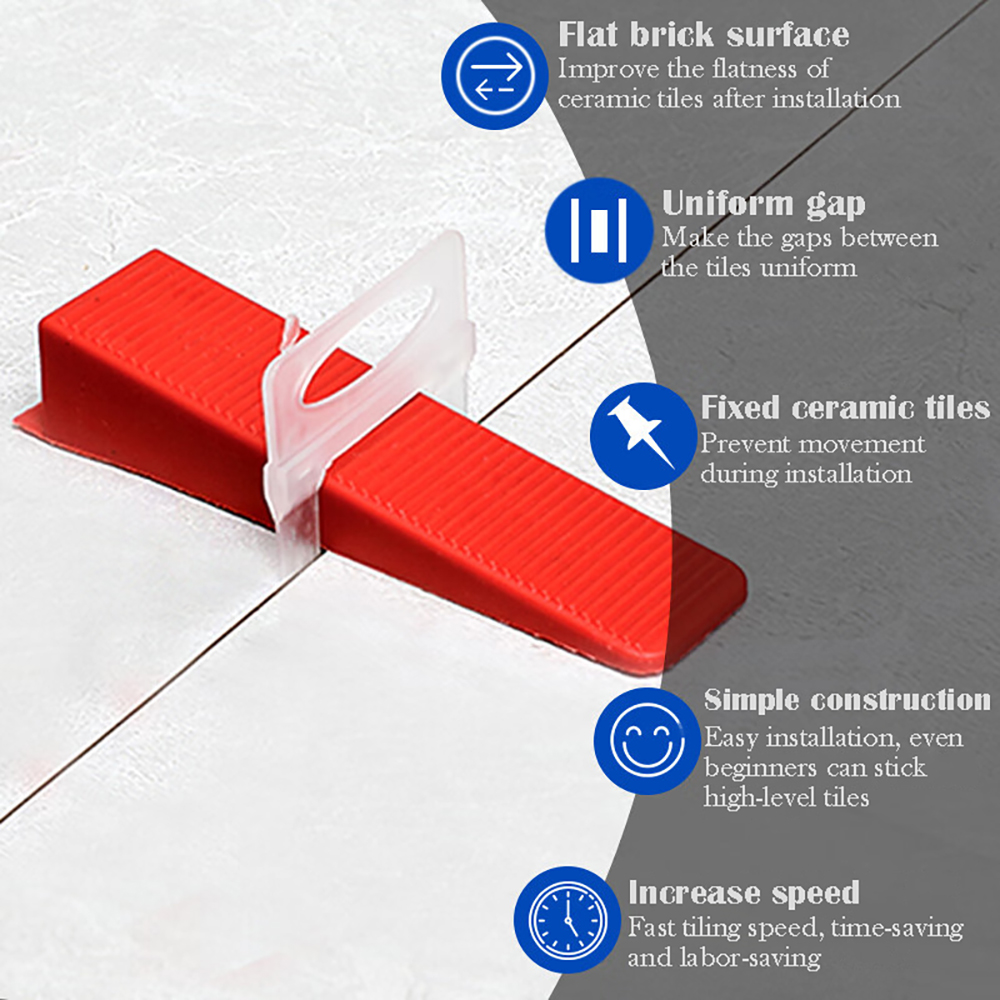 100PCS Ceramic Tile Leveling S - Tile Leveling Clip review and price